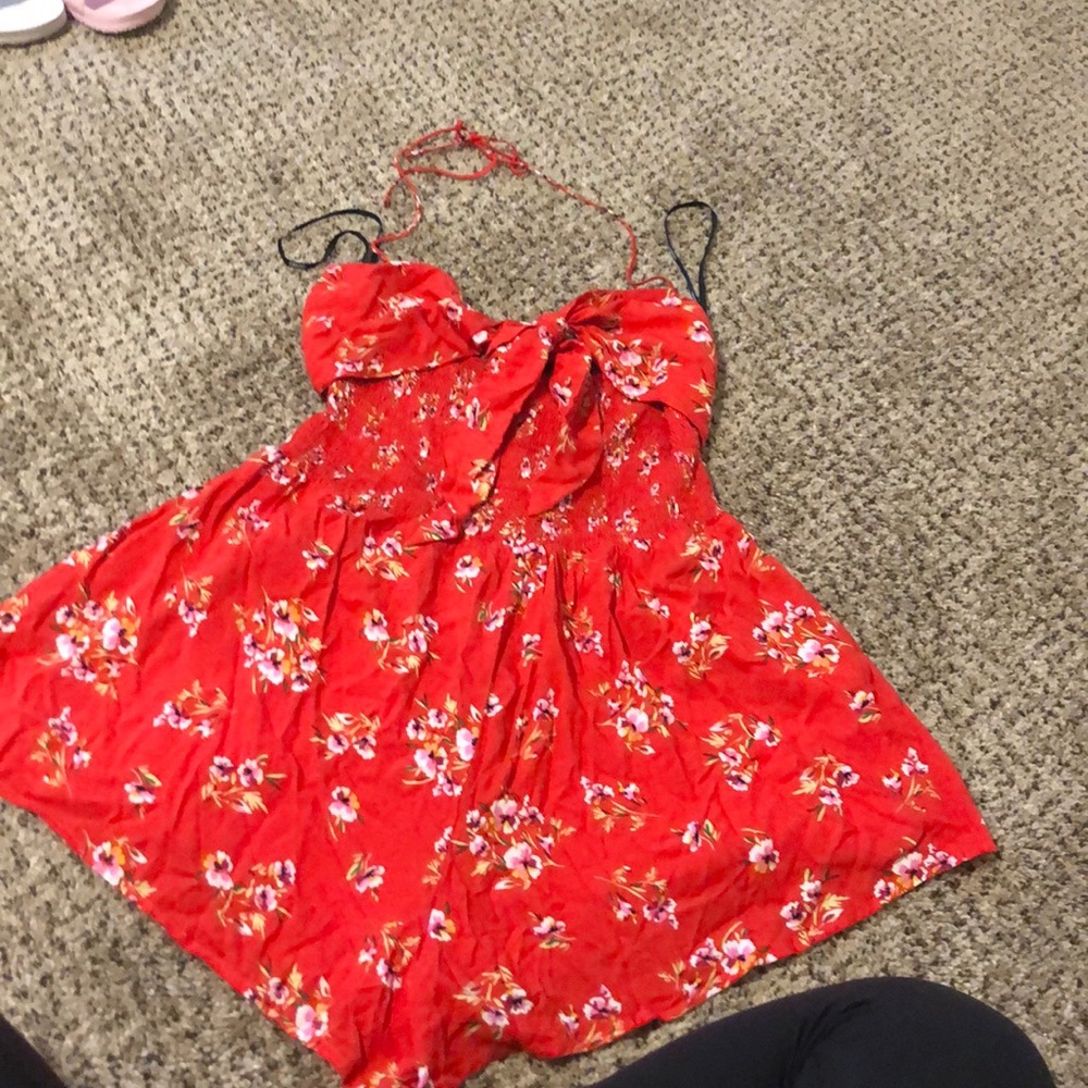 Floral romper, size L